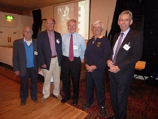 John Rogers, John Hillier, Doug Handby, John Dennis and Roger Paice
